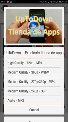 VidDown Best Tube Video/MP3 Downloader android App screenshot 3