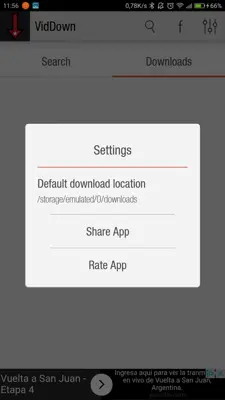 VidDown Best Tube Video/MP3 Downloader android App screenshot 4